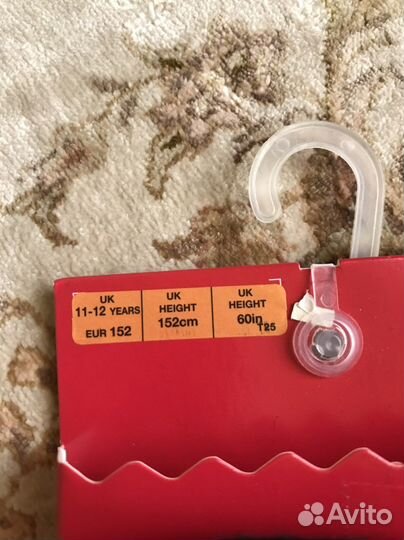 2 шт. Колготы школьные для девочки 152 см, M&S