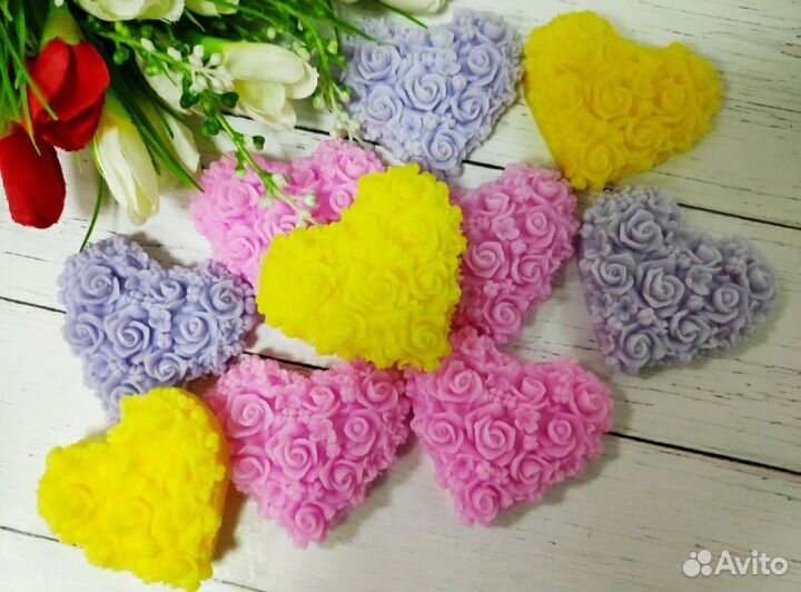 Мыло сердце подарок