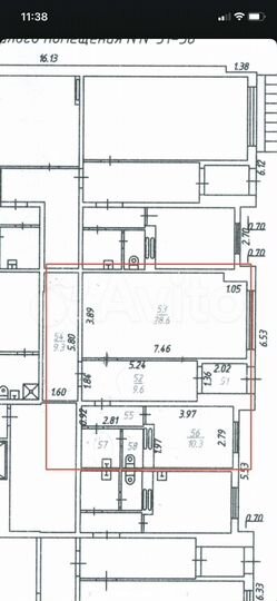 Свободного назначения, 68 м²