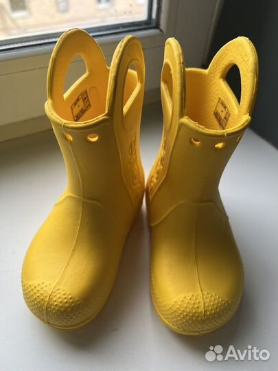 Резиновые сапоги crocs c7