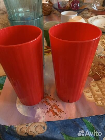 Пластиковые стаканы многоразовые