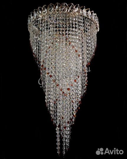 Люстра хрустальная 