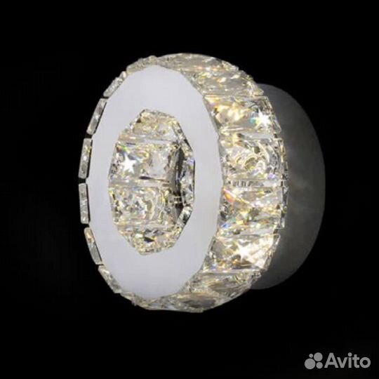 Бра настенный Citilux металлический с хрусталем