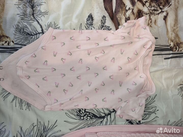 Детская одежда для девочек пакетом с 0 до 6 мес