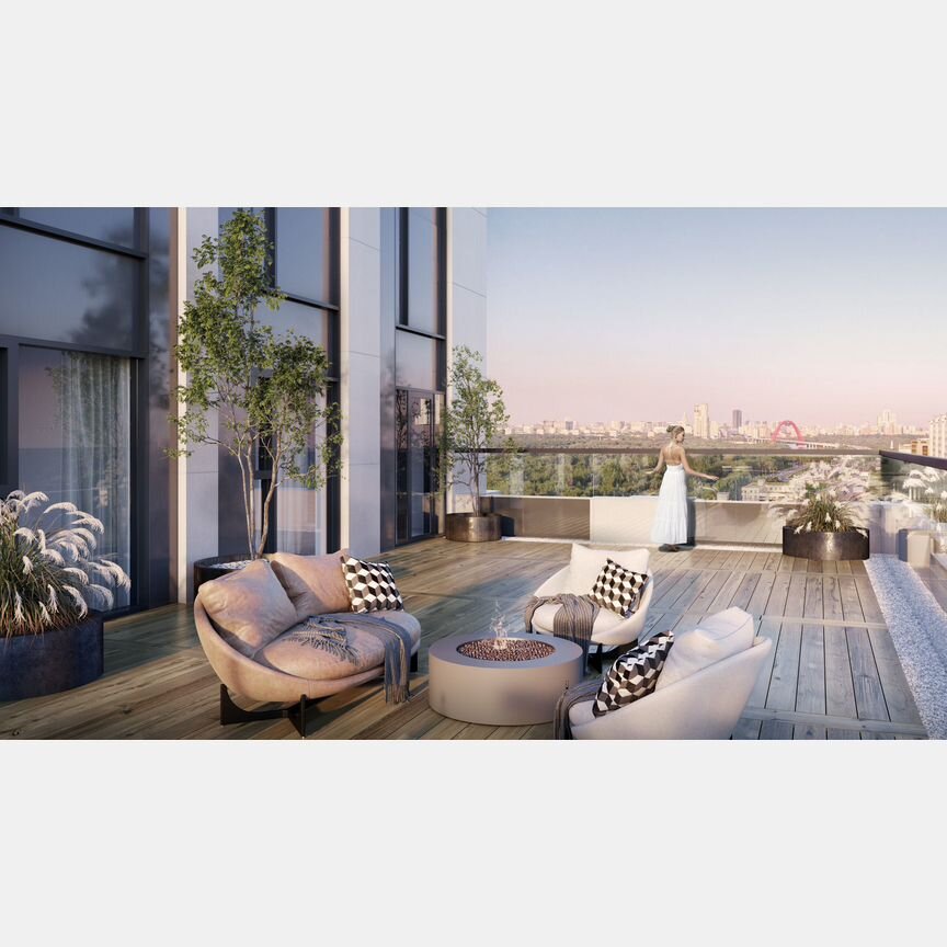 2-к. квартира, 80,9 м², 4/43 эт.