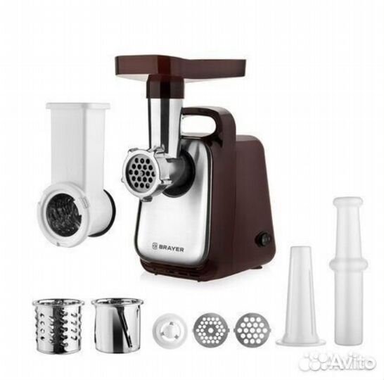 Мясорубки новые с терками,шинковкой 7 насадок