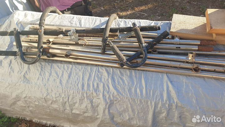 Детский уголок, разобранный. Металлический