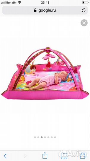 Развивающий коврик