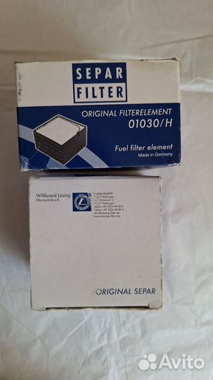 Фильтр топливный Separ 01030H 2шт