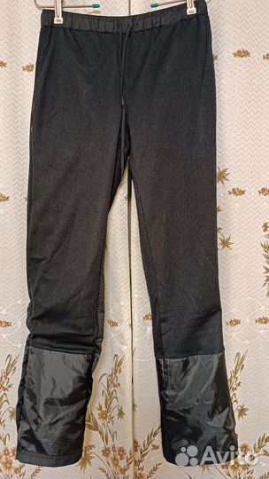 Брюки спортивные женские, размер 42-44, черные