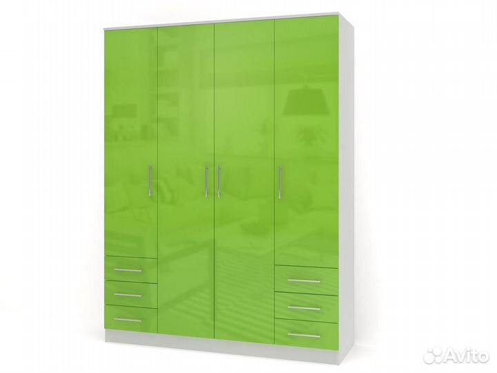 Шкаф четырехстворчатый 