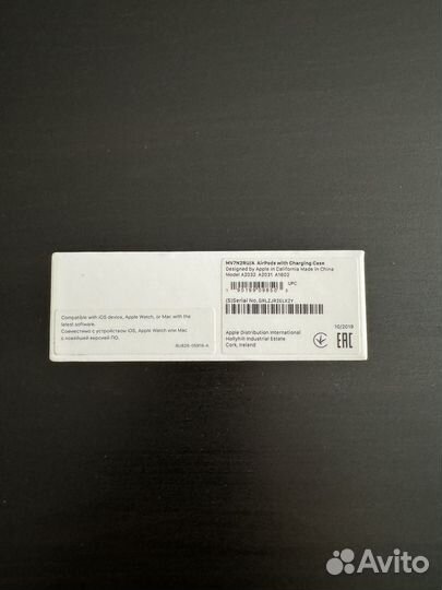 Наушники apple airpods 2 оригинал