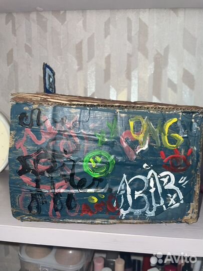 Остановка автобусная миниатюра