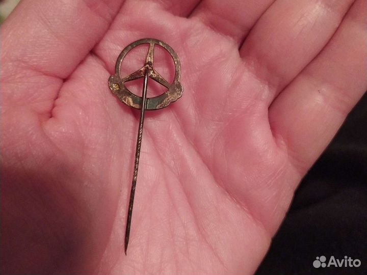 Знак значок фрачный Мерседес Mercedes 500000 пятьс