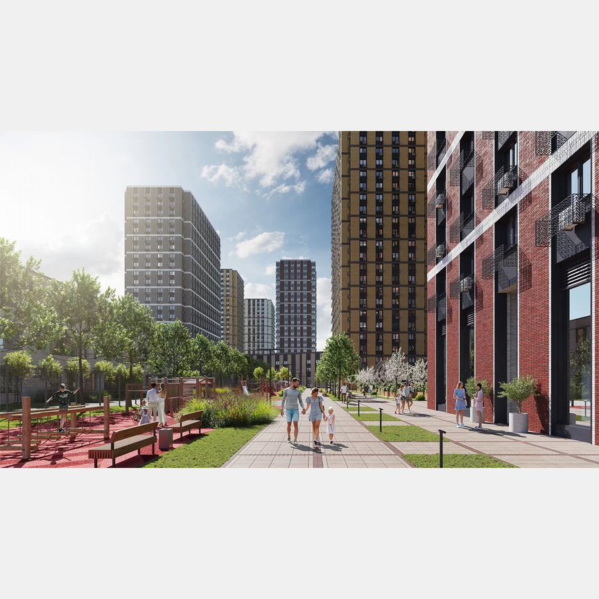 2-к. квартира, 67,5 м², 11/23 эт.