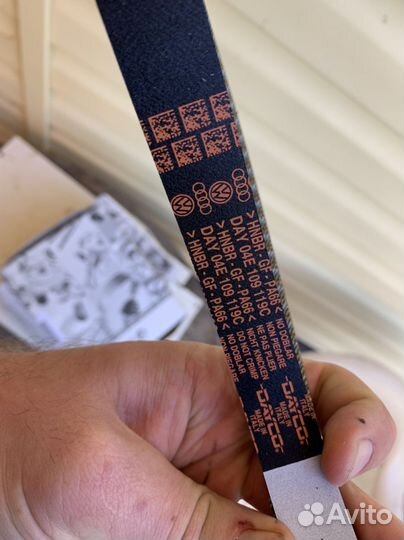 Ремень грм VW polo skoda rapid