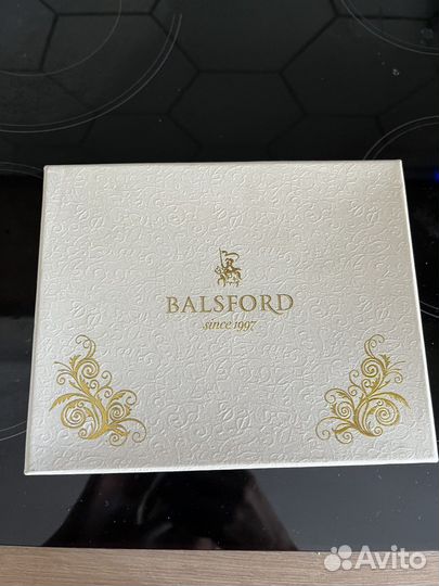 Набор чашек с блюдцем для кофе (2 пары)