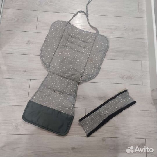 Матрасик двусторонний и козырек от солнца