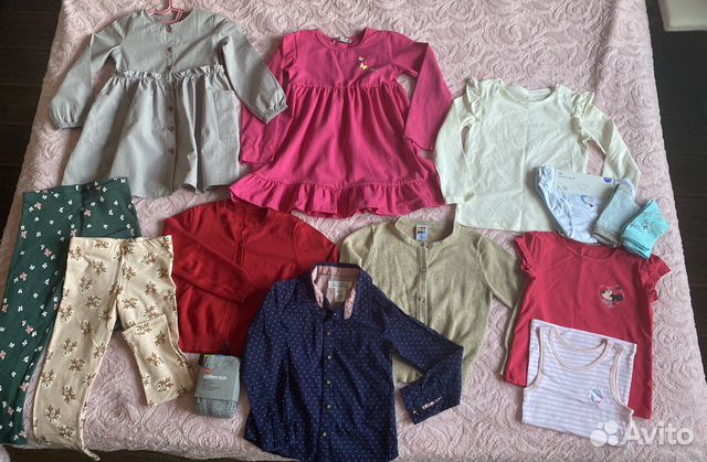 Пакет вещей на девочку 110-116