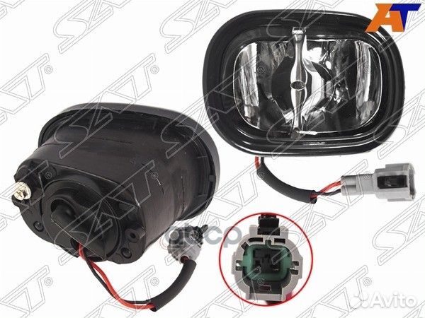 Фара противотуманная nissan caravan/urvan 02-07