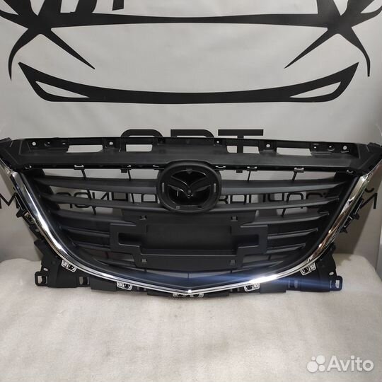 Решетка радиатора mazda 3 BM дорест