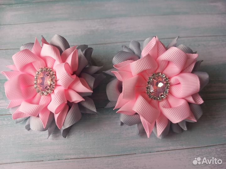 Банты Бантики для волос Камелии