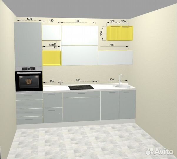 Кухня Тетрис 2.85