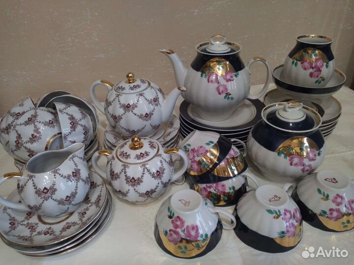 Чайный сервиз СССР дулево