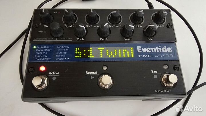 Eventide timefactor дилей, гитарная педаль