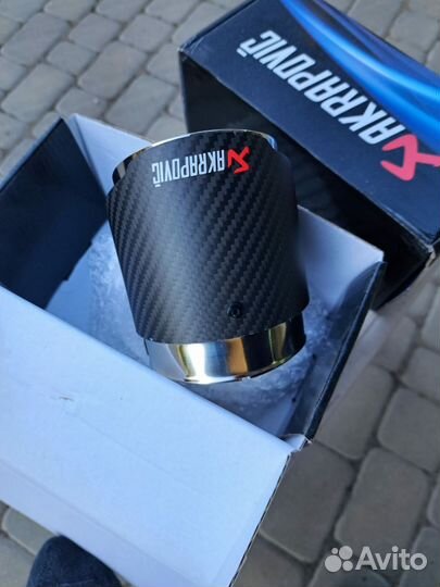 Насадки на глушитель акрапович