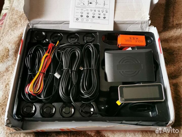 Парктронника для авто 8 датчиков комплект. новые