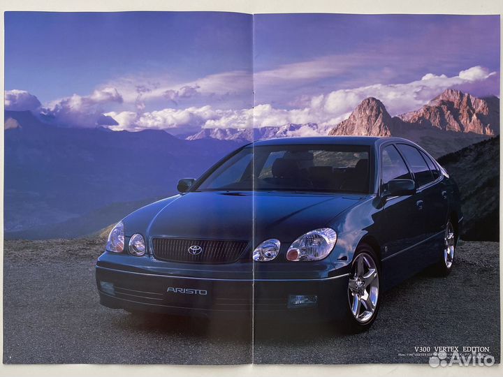Дилерский каталог Toyota Aristo 1997 Япония