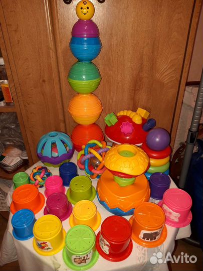 Пирамидки, развивающие, сортер