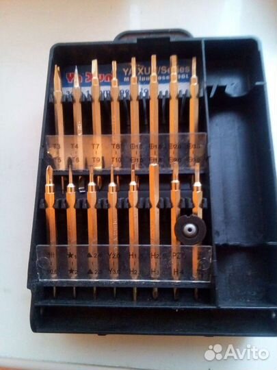 Набор из 34 насадок для ремонта сотовых телефонов