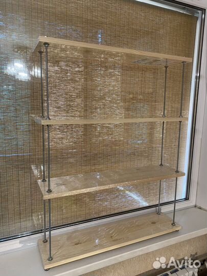 Полка для цветов на подоконник, стеллаж