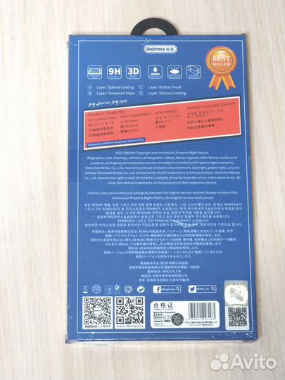 Защитное стекло iPhone XR /11 Remax