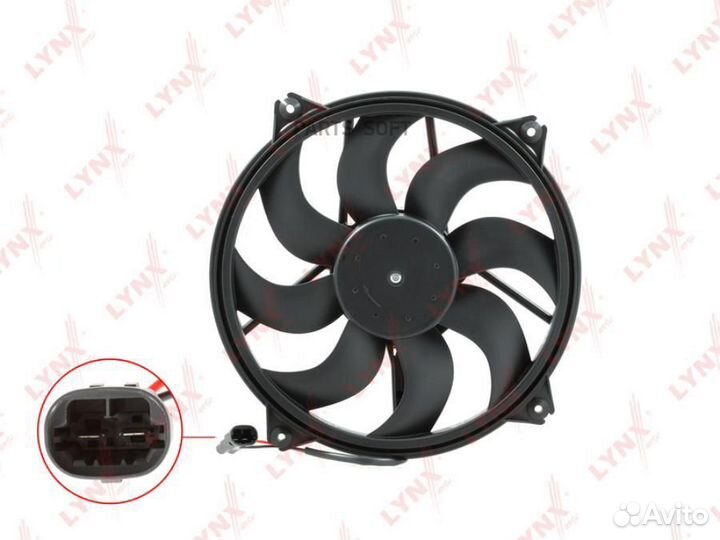 Lynxauto RF1114 Вентилятор радиатора