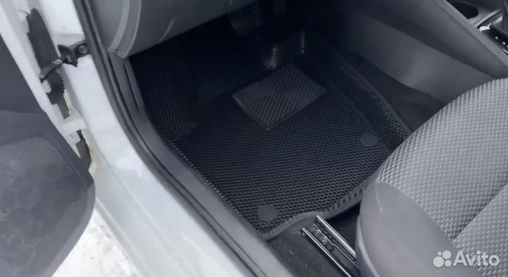 3d коврики eva с бортами для VW polo NEW