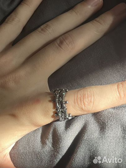 Кольцо мужское Chrome Hearts 18