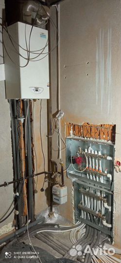 Теплые полы в стяжке, отопление и сантехника