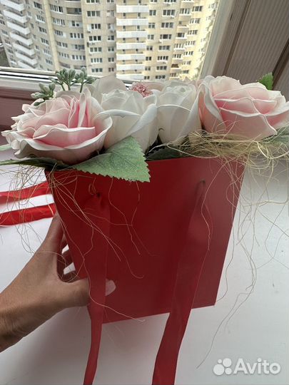 Букет из мыла