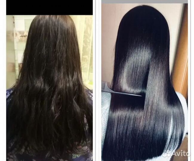 Кератиновое выпрямление, ботокс для волос