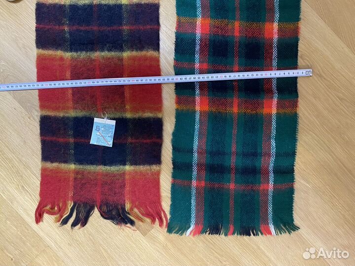 Мужской шарф шерстяной советского периода нов