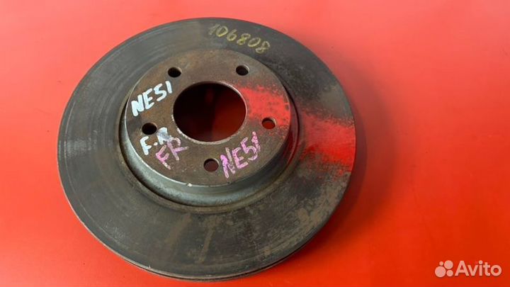 Диск тормозной передний правый Nissan Elgrand E51