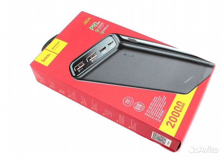 Внешний аккумулятор PowerBank 20000 mAh hoco J80A