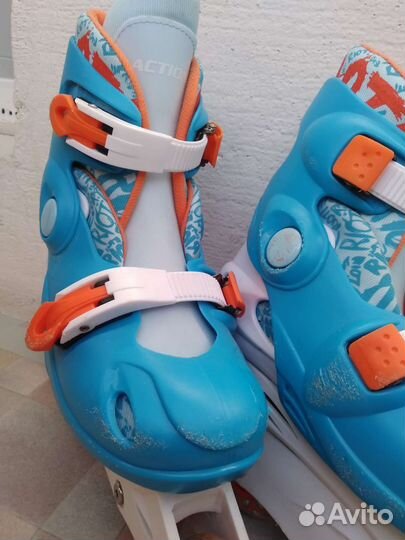 Роликовые коньки детские раздвижные