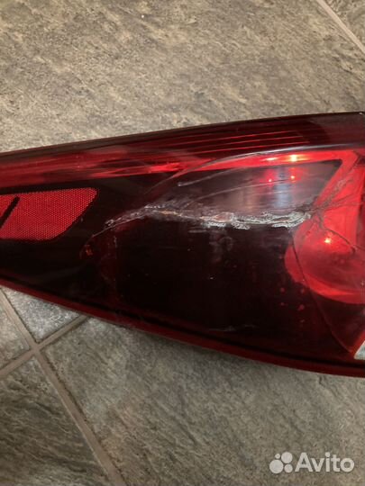 Фонарь задний левый Kia rio 4