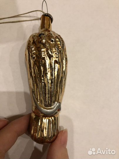 Елочная игрушка сноп с серпом