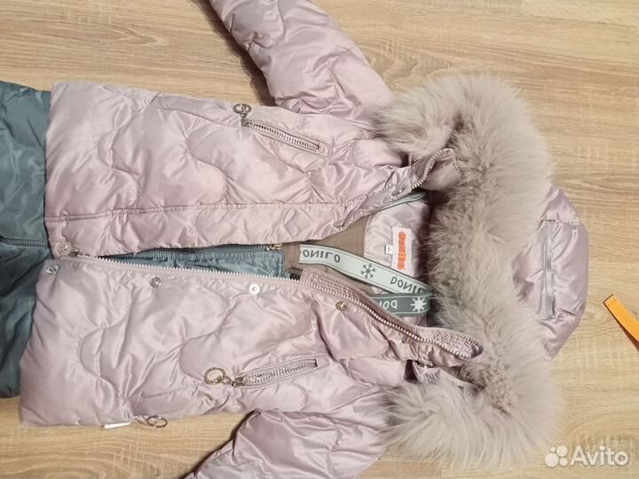 Зимний костюм для девочки