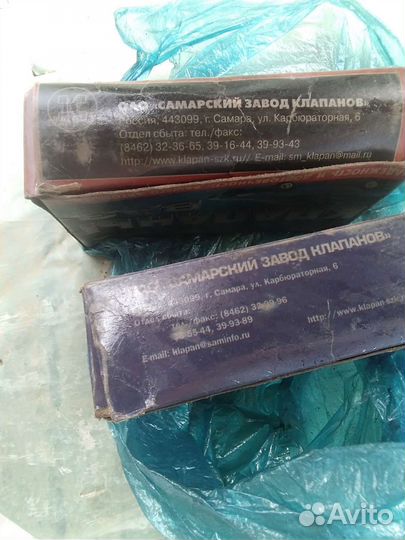 Клапана на ваз новые